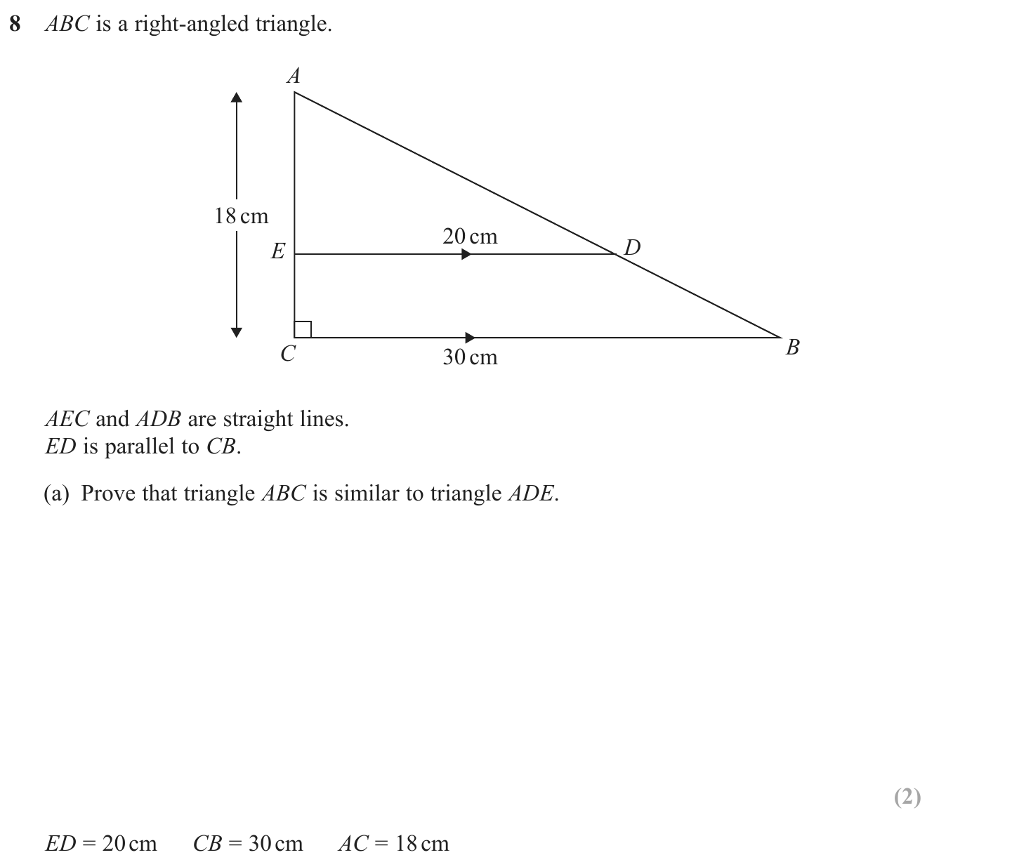 Exam Question